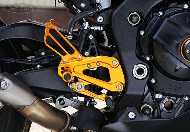 Sato Racing Rear Sets for Suzuki GSX-R1000/R (2017-2023)