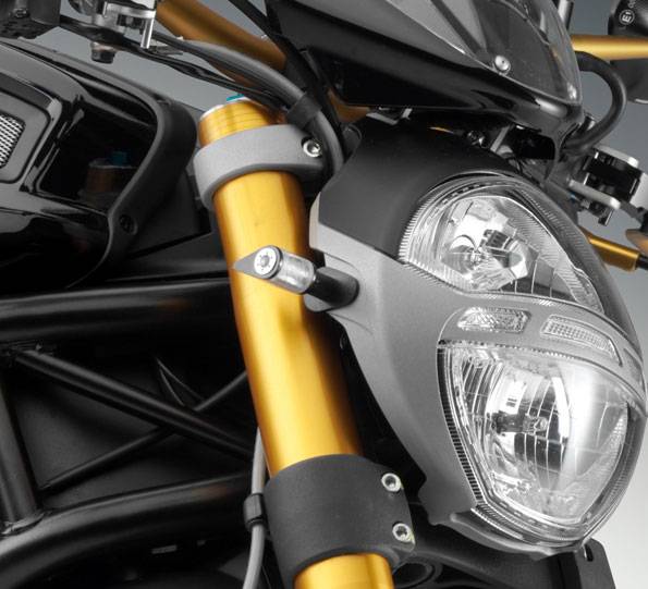 DUCATI Rizoma ウィンカー Rizoma Turn Signal Mounting Adapters : FR212B | Motowheels