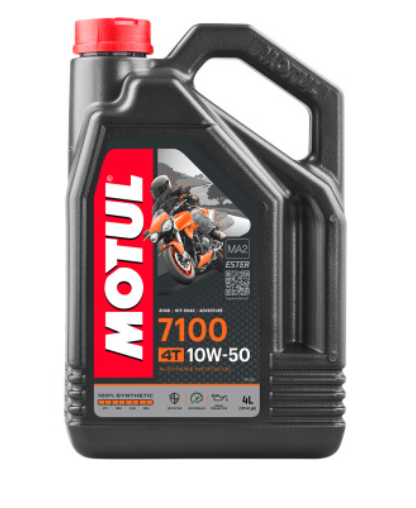 thumbnail image 2 of Motul 7100 4T 10W-40 Synthetic Motorcycle Oil – 4 Liter Bottle 2 of 6