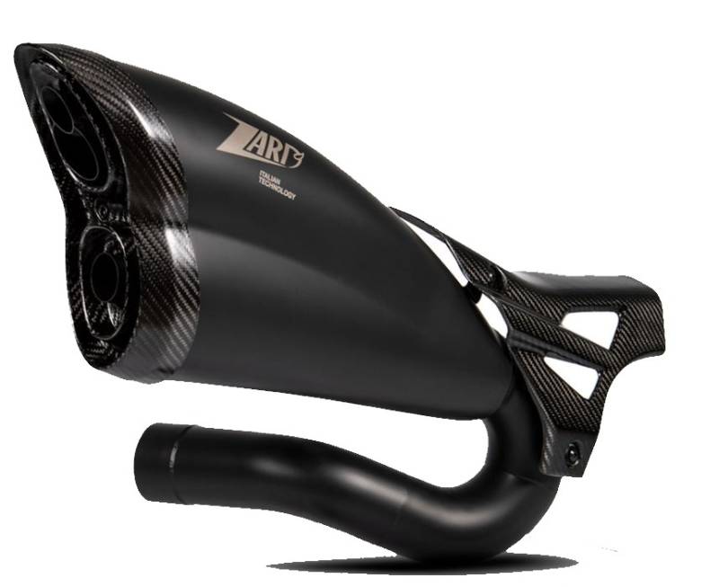 Zard Stainless Steel Racing Slip-On Exhaust: Triumph Rocket III