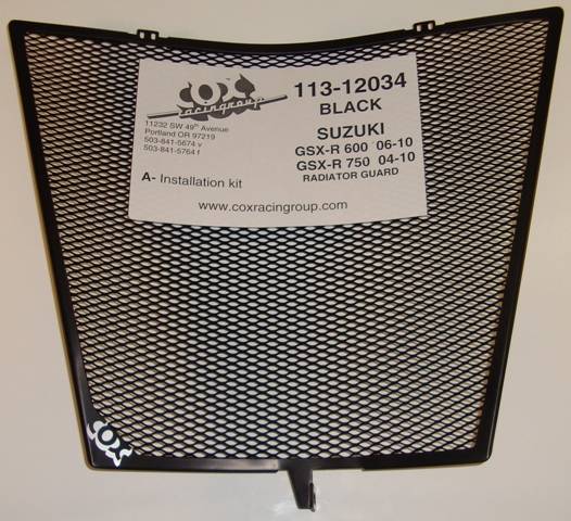 COX Radiator Guard GSXR600/750 '04-10