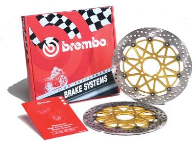 BREMBO Supersport Rotor Kit [5 Bolt 10MM Offset/320mm]: Ducati Monster  796-797-1100EVO-821-1200, Hypermotard, Diavel, MTS 1200, Supersport 939