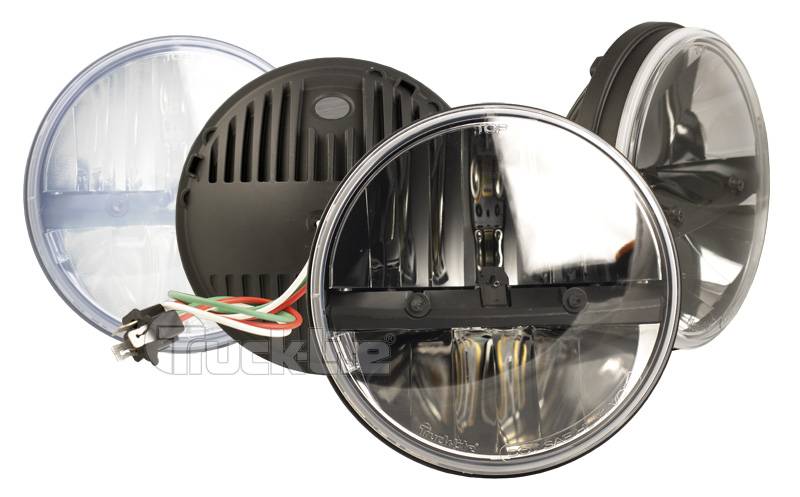 CORSE DYNAMICS 7 Inch LED Spada Headlight w/ Adapter ring