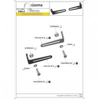 RIZOMA - RIZOMA Turnsignal adapter Adapter: Ducati Hyper 821