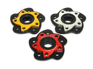Ducabike - Ducabike Billet Sprocket Hub Cover: [5 Hole- Black Base + Color]