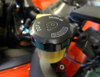 Oberon - OBERON Rear Brake/Clutch Reservoir Cap: Ducati/Aprilia