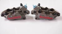 Brembo - BREMBO RACING AXIAL P4 30/34 BILLET CALIPERS WITH PADS: 40MM [PAIR]