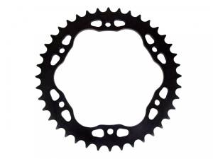 SUPERLITE - SUPERLITE RS 530 Pitch Black Steel Quick Change Rear Sprocket:  Ducati MTS1200 