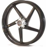 BST Wheels - BST Diamond Tek Carbon Fiber Front Wheel: MV Agusta F3 675/800, Brutale 675/800, Stradale, Turismo Veloce, Rivale
