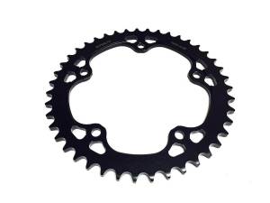 SUPERLITE - SUPERLITE RS8-R Series 520 Pitch Black Hard Anodized Alloy MV Agusta Race Sprocket:F3- Brutale 675/800, Stradale 800, Rivale 800, Turismo Veloce