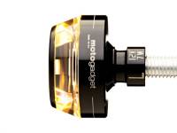 Motogadget - Motogadget m.Blaze Disc LED Bar-End Turn Signal, Black [Left Side]