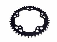 SUPERLITE - SUPERLITE RS SERIES 520 PITCH BLACK STEEL REAR SPROCKET : MV Agusta F41000, Brutale 910/1090, F3-Brutale 675/800, Rivale, Stradal, Turismo Veloce