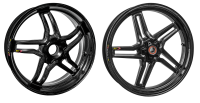 BST Wheels - BST RAPID TEK 5 SPLIT SPOKE WHEEL SET: Ducati Diavel/X