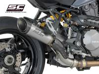 SC Project - SC Project S1 Titanium Exhaust: Ducati Monster 1200/S/R '17+, 821 '18+