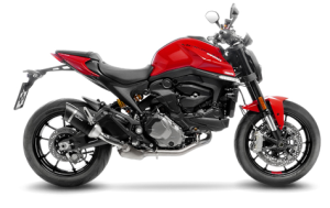 LeoVince - LeoVince LV Pro Carbon Fiber Slip-On Exhaust: Ducati Monster 937 (21-23)