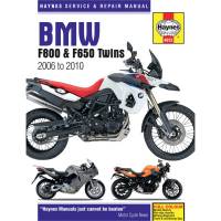 Haynes Books - Haynes Motorcycle Repair Manual: BMW F800S, F650GS, F800GS, F700, F800ST, F800R