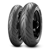 Pirelli - Pirelli Diablo Rosso III Tire Set: 120/70R17 & 190/55ZR17