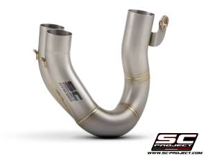 SC Project - SC Project DeCat Link Pipe: Ducati Hypermotard 950/SP