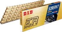 D.I.D - D.I.D Lightweight ERV7 X-Ring Gold Chain 520 Pitch [120 Links]