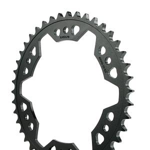 SUPERLITE - SUPERLITE RS7 525 Black Steel Rear Sprocket: BMW F800GS, F700GS