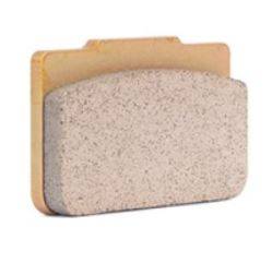 Brembo - BREMBO Pad to Fit The 64mm Mount CNC 2 Piece Rear Caliper [Sold Per Single Pad]