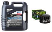 Liqui Moly - Liqui Moly Street 15W-50 4T Oil Change Kit: BMW R1200GS '04-'12, Adventure '05-'13, R nineT