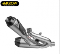 Arrow - Arrow Works Titanium Slip On Exhaust: Ducati Panigale V4 2018-2023/Streetfighter V4 2020-2023
