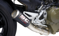 SC Project - SC Project CR-T Exhaust: Ducati Streetfighter V4/V4S (Carbon)