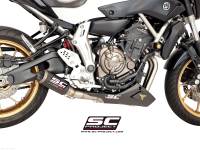 SC Project - SC Projects CR-T Exhaust - Yamaha FZ-07 '14-'18 / MT-07 '15-'20