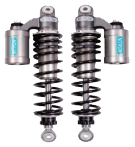 Nitron - Nitron NTR R3:  NTWT 04R Rear Twin Shocks: Triumph Bonneville T-100 '16-'24 - T120 '16-'24