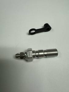 Bolts - Single Banjo Bleeder Bolt: Double M10x1.0 [Swiss Made]