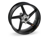 BST Wheels - BST Diamond TEK Carbon Fiber 5 Spoke Rear Wheel [5.5" Rear]: Ducati Monster 695ie-696-900ie, Sport Classic-GT1000, ST2/3/4/4S