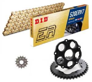SUPERLITE - SUPERLITE Quick Change 520 Lightweight Kit: Ducati Monster 1100, SF848, HM 821-939-950, MTS1000-1100, 848, S2R1000, S4RS, S4R [996]