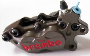 BREMBO RACING AXIAL P4 30/34 BILLET CALIPERS WITH PADS