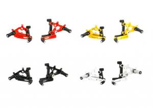 Ducabike - Ducabike Adjustable Rearsets with Folding Foot Pegs: Ducati 899-959-1199-1299, V2 - Image 1