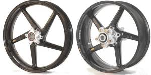 BST Wheels - BST 5 Spoke Wheel Set: Yamaha R1 15 +, FZ-10 / MT-10  [6.0" Rear] - Image 1