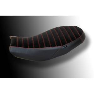 Ducabike - Ducabike SEAT COVER: DUCATI SCRAMBLER DESERT SLED COMFORT SEAT COVER [Black & Red] - Image 1
