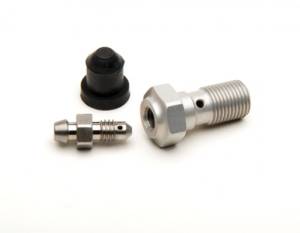 Bolts - Single Banjo Bleeder Bolt: Single M10x1.0 [Swiss Made] - Image 1