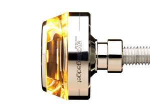 Motogadget - Motogadget m.Blaze Disc LED Bar-End Turn Signal, Polished [Left Side] - Image 1