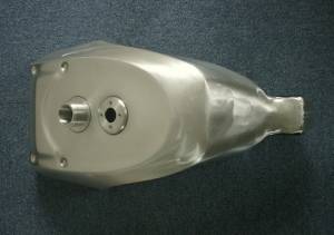 Beater Aluminum Fuel Tanks - Beater DUCATI Monster MH900e Hand Crafted Aluminum Fuel Tank - Image 1