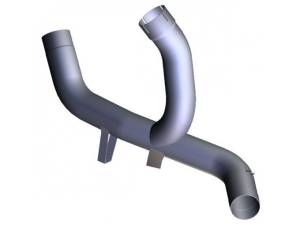 Mivv Exhaust - MIVV STAINLESS STEEL COLLECTOR [NO KAT]: Ducati Multistrada 950/S (17-21) - Image 1