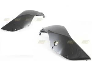 CDT - CDT CF Tail Right/Left: 1199/899 Panigale [Pair] Gloss Clear Coated - Image 1