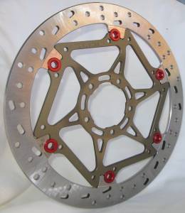 Braketech - BrakeTech AXIS Superbike Race Rotors • Hi-Spec Stainless Steel: 320mm x 6.5mm   Aprilia RSV-4 /APRC [Pair] - Image 1