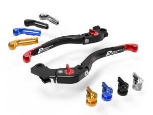 Ducabike - Ducabike / Performance Technology Billet Adjustable Brake & Clutch Folding Levers: [Check the fitment Chart] - Image 1