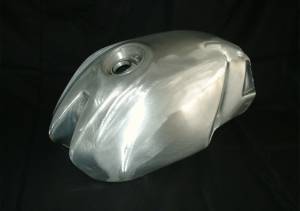 Beater Aluminum Fuel Tanks - Beater DUCATI Monster 900 [Carburated] Hand Crafted Aluminum Fuel Tank: 94-99 - Image 1