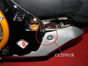 Ducabike - Ducabike Clear Clutch Case Cover Billet Bracket For Ducati MTS 1200 [10-14] - Image 1
