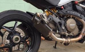 Shift-Tech - Shift-Tech Carbon Fiber Exhaust: Ducati Monster 1200/S '14-'16 - Image 1