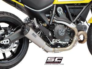 SC Project - SC Project Conical Slip-On Exhaust: Ducati Scrambler 803 Series - Image 1