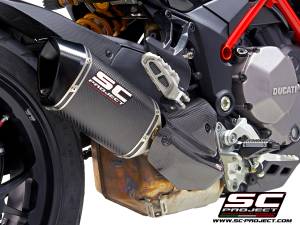 SC Project - SC Project MTR Slip-On Exhaust: Ducati Multistrada 1260/S/Pikes Peak 2018-2020 - Image 1