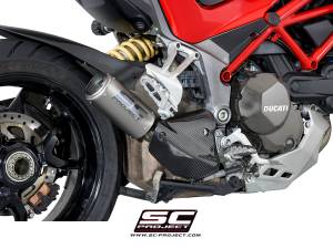 SC Project - SC Project CR-T Titanium Slip-On: Ducati Multistrada 1200-1260 '15+ - Image 1
